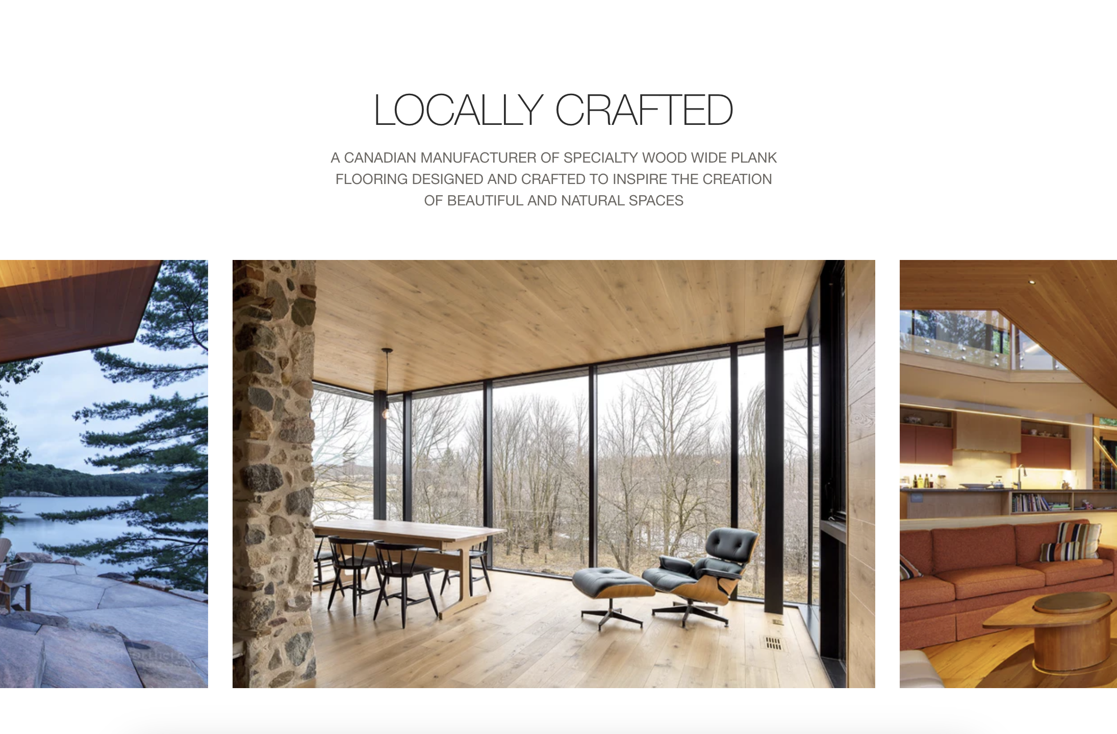 Northern Wide Plank project showcase